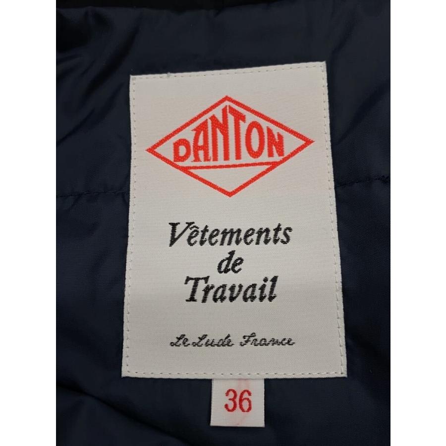 DANTON◇INSULATION HOODED COAT/コート/フーデッド/36/ナイロン/NVY