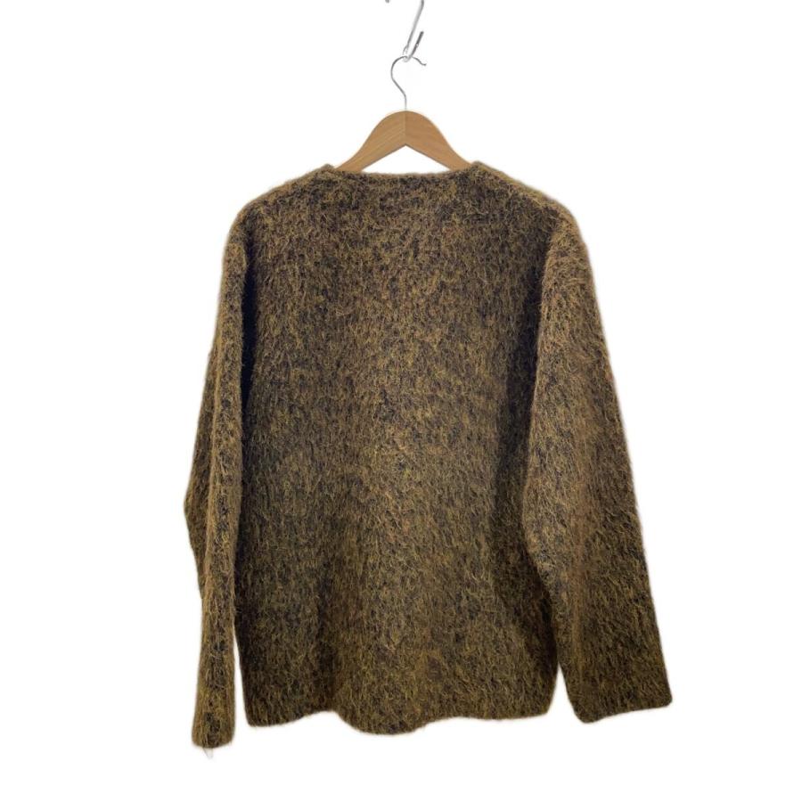 OUR LEGACY◇CARDIGAN OLIVE MELANGE MOHAIR/カーディガン/46/ウール 
