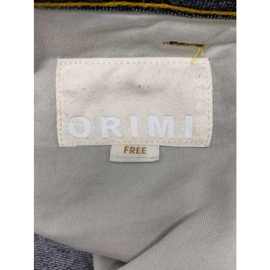 orimi/ OVERLAP BUGGY DENIM PANTS/バギーデニムパンツ/BLK/A25206_3
