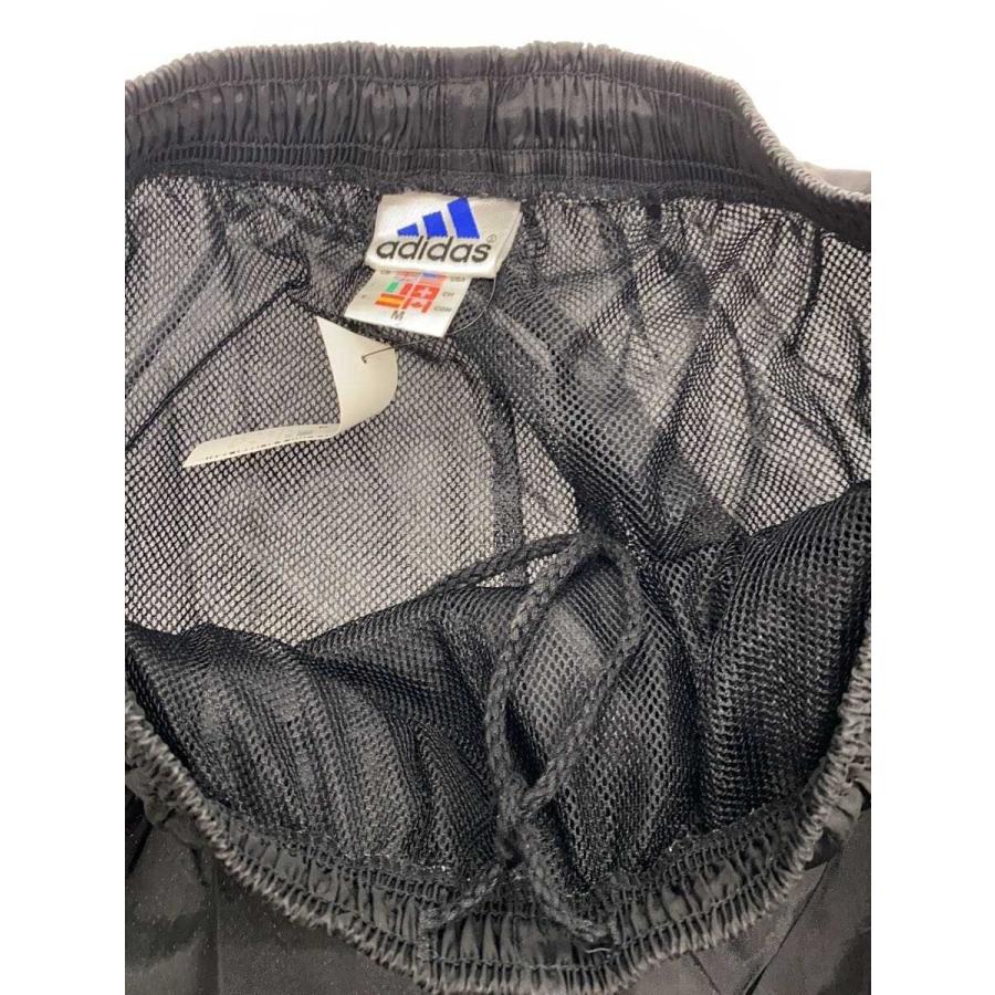 adidas◆90s/トレフォイルロゴ/トラックジャケット/トラックパンツ/セットアップ/M/ナイロン/BLK_5