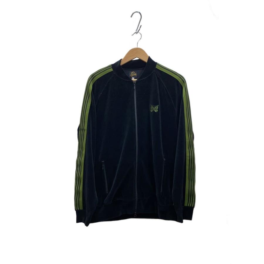 Needles◇Rib Collar Track Jacket/ベロアトラックジャケット/L