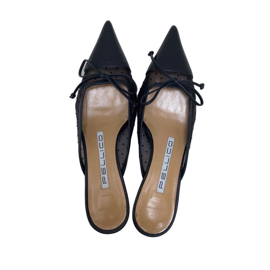 PELLICO サンダル 35.5 ベージュ×ブラック PELLICO◇サンダル/35.5/BLK/CUORE : セカンドストリートYahoo!店