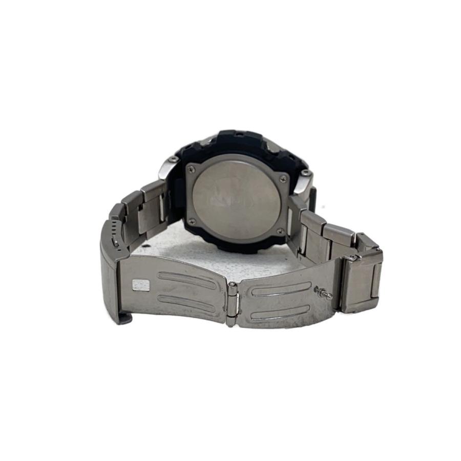 CASIO◇ソーラー腕時計・G-SHOCK/デジアナ/SLV// : セカンドストリート