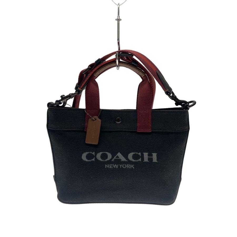 COACH◇2WAY/シティ/ミニトートバッグ/ショルダーバッグ/キャンバス