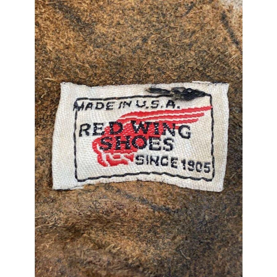 06年✨️RED WING 8165 羽刺繍タグ プレーントゥ ワークブーツ RED WING◇6インチクラシックプレーントゥ/刺繍羽タグ/ブーツ/US8.5