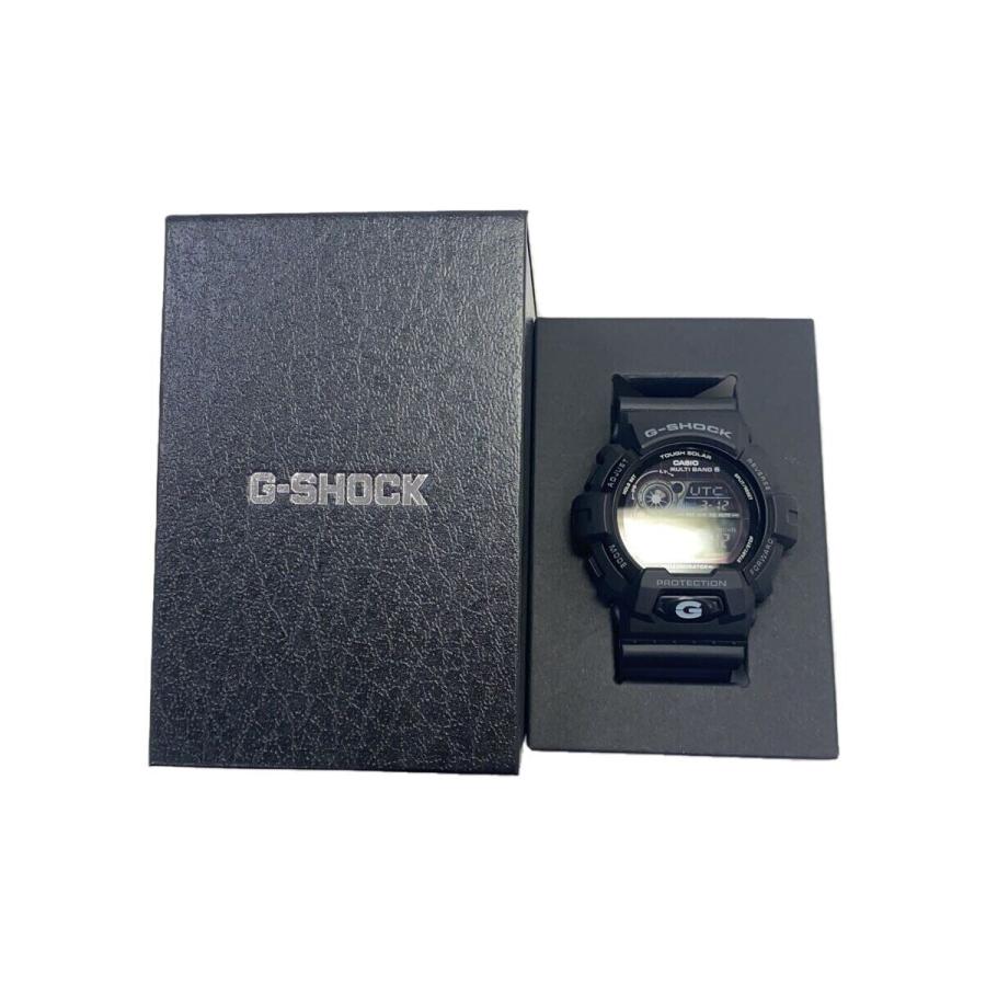 CASIO◇ソーラー腕時計・G-SHOCK/デジタル/BLK : セカンド CASIO◇ソーラー腕時計・G-SHOCK/デジタル/BLK : セカンド
