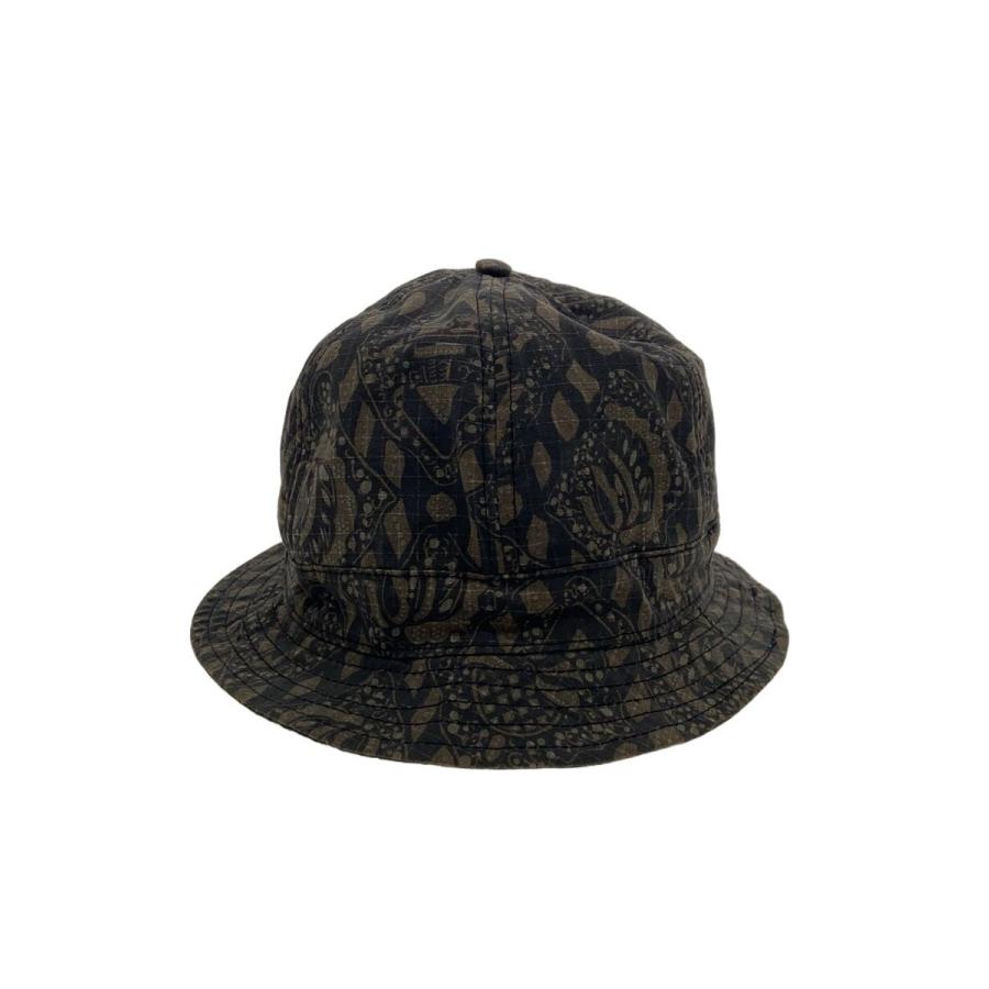 オールドstussy ss柄　モノグラム　USA古着 バケットハット STUSSY - 最終値下げ STUSSY 90's モノグラム バケットハットの通販 by