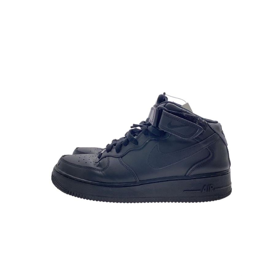 NIKE◇AIR FORCE 1 MID 07_エアフォース ミッド 07/27cm/BLK 
