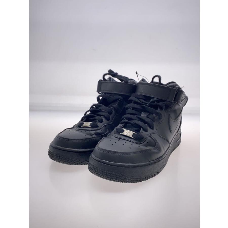 NIKE◇AIR FORCE 1 MID 07_エアフォース ミッド 07/27cm/BLK 