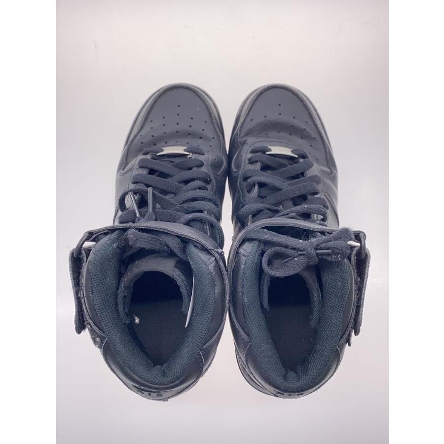 NIKE◇AIR FORCE 1 MID 07_エアフォース ミッド 07/27cm/BLK 