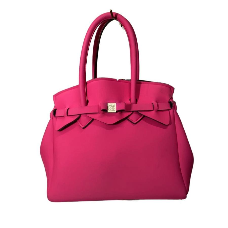 SAVE MY BAG◇トートバッグ/ポリエステル/PNK : セカンドストリート