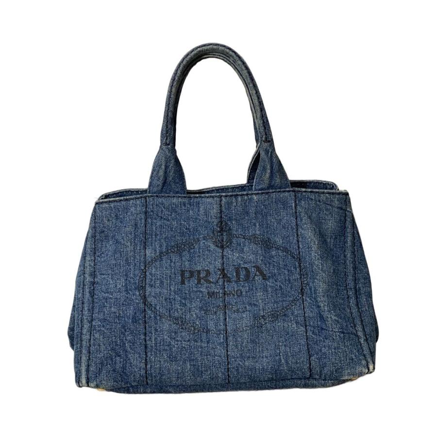PRADA◇トートバッグ/デニム/IDG : セカンドストリートYahoo!店 - 通販
