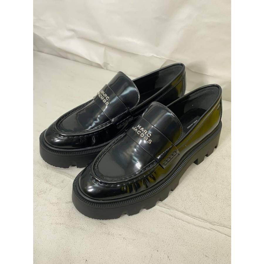 MARC JACOBS◇ローファー/US8/BLK/レザー/2F5FFL001F27 : セカンド 