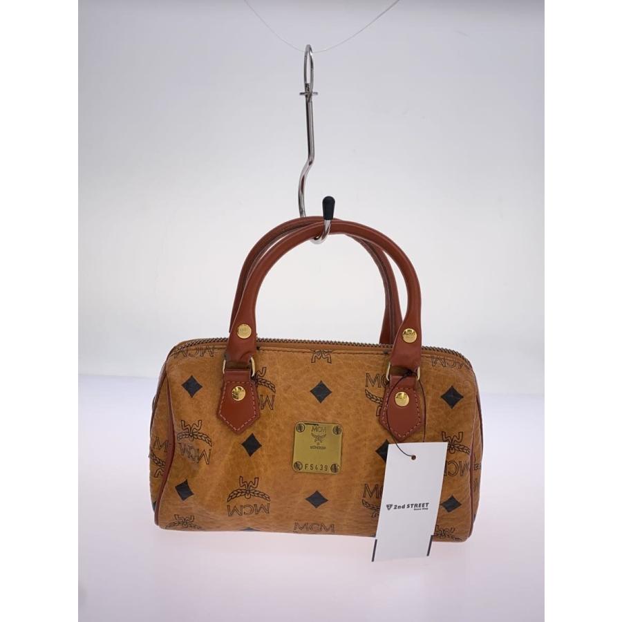 MCM◇ショルダーバッグ/レザー/キャメル : セカンドストリートYahoo!店 