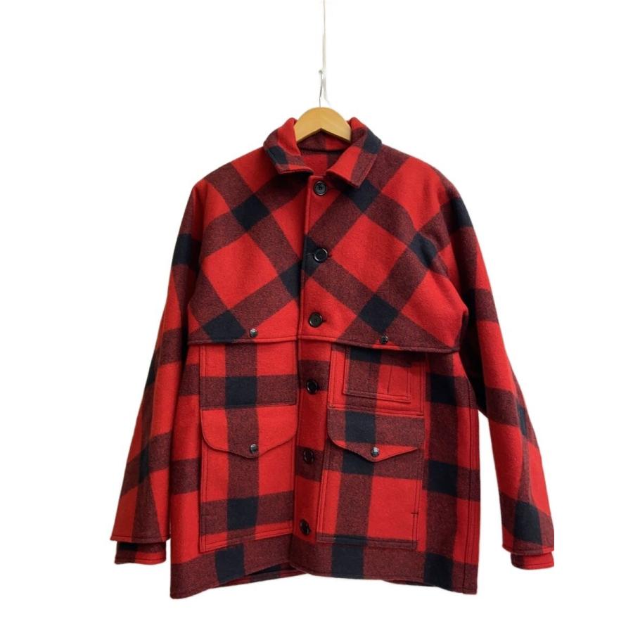 ジャケット・アウター 90s FILSON double Mackinaw Cruiser JKT FILSON◇90s/Double Mackinaw Cruiser/コート/42/ウール/RED