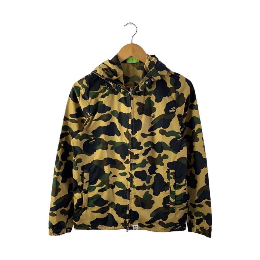 A BATHING APE◇マウンテンパーカ/XS/ポリエステル/カモフラ