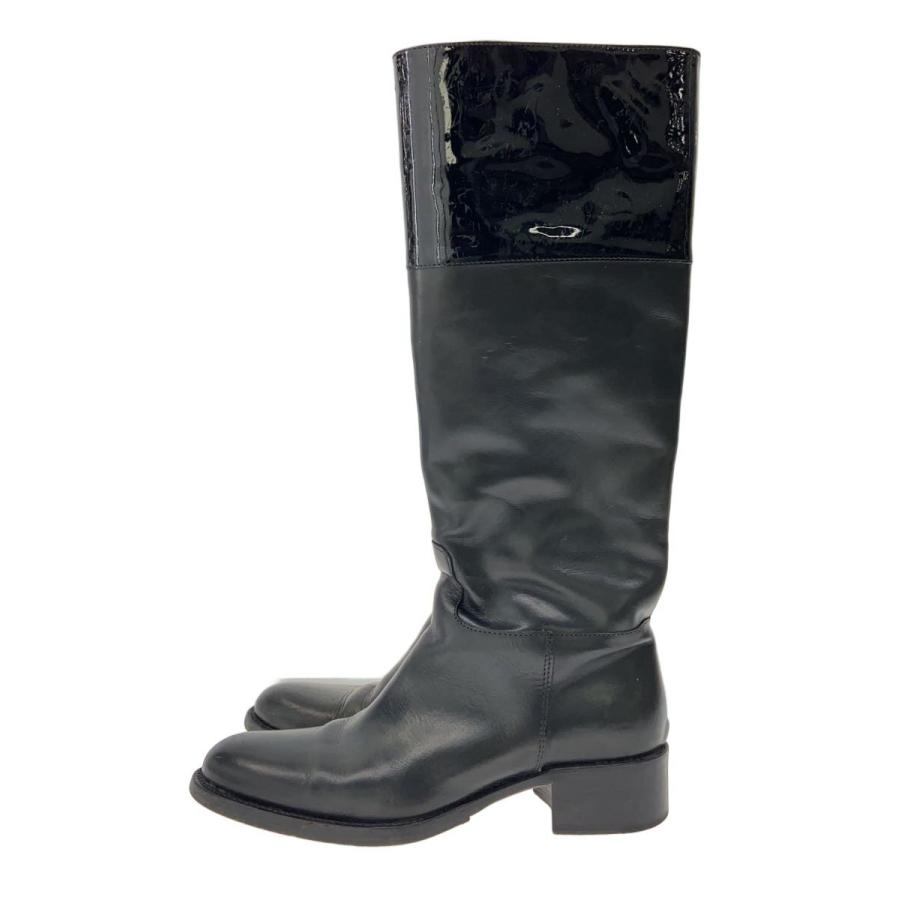 SARTORE◇ロングブーツ/37/BLK/レザー : セカンドストリートYahoo!店