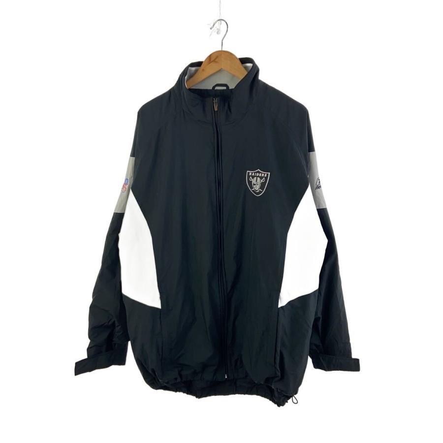 NFL◇RAIDERS/ナイロンジャケット/XL/--/BLK : セカンドストリート