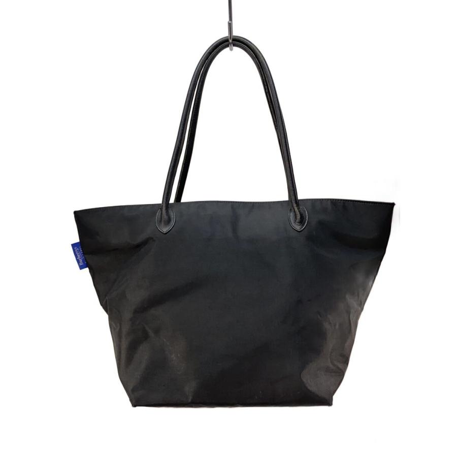BURBERRY BLUE LABEL トートバッグ BURBERRY BLUE LABEL◇トートバッグ/--/BLK/無地 : セカンドストリート