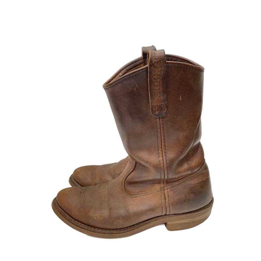 RED WING◇エンジニアブーツ/US7.5/BRW/レザー/8159 : セカンド