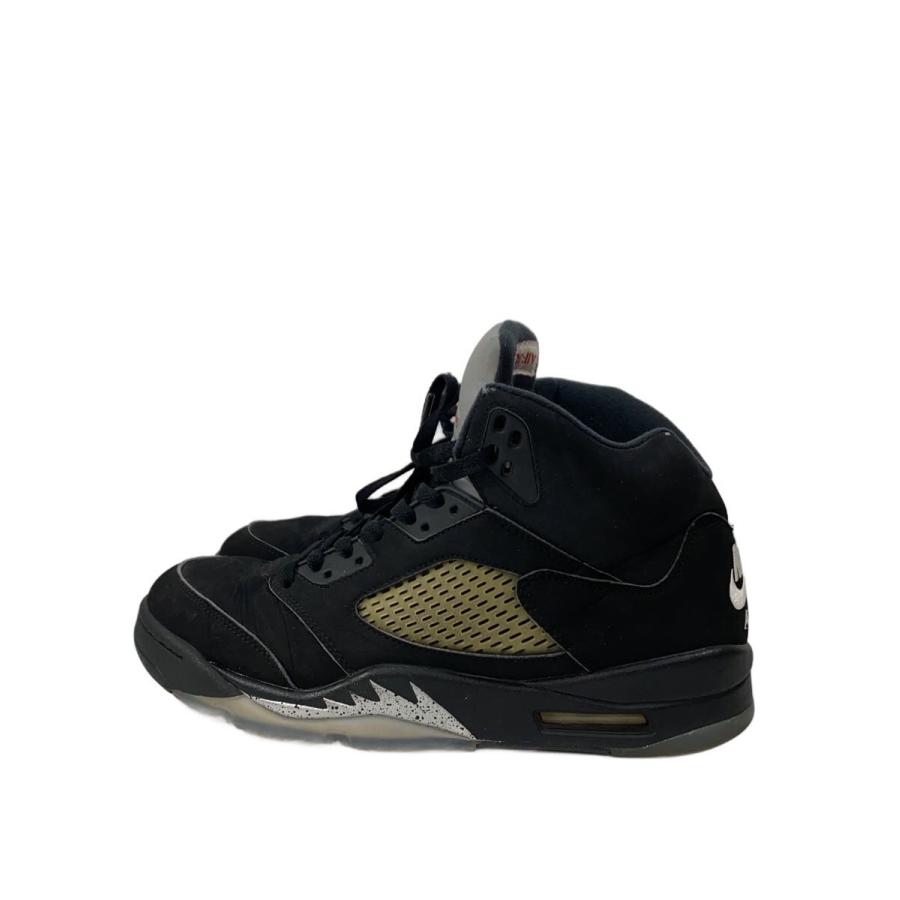 NIKE◇AIR JORDAN 5 RETRO OG/エアジョーダンレトロ/ブラック/845035