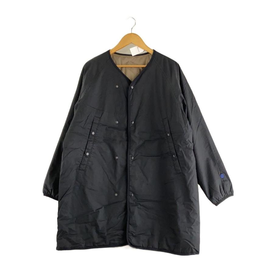 nanamica◇Reversible Down Coat/ダウンジャケット/S/コットン/BLK