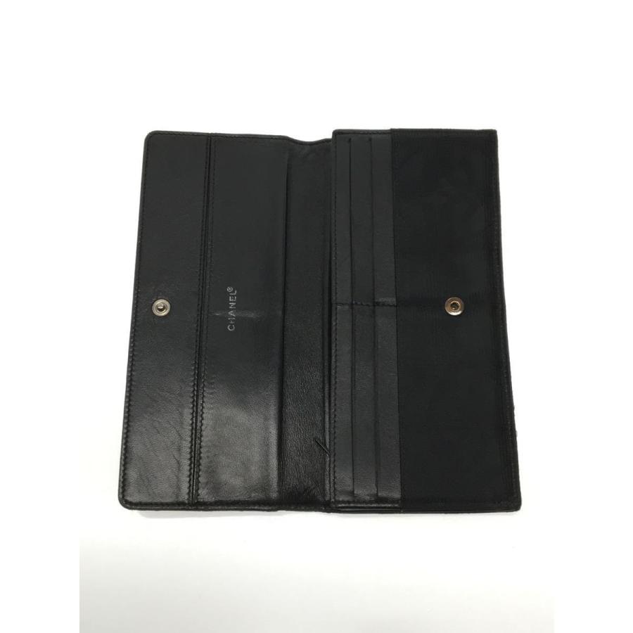 CHANEL◇長財布/--/BLK/総柄/レディース : 2319922576936 CHANEL◇長財布/--/BLK/総柄/レディース : 2319922576936
