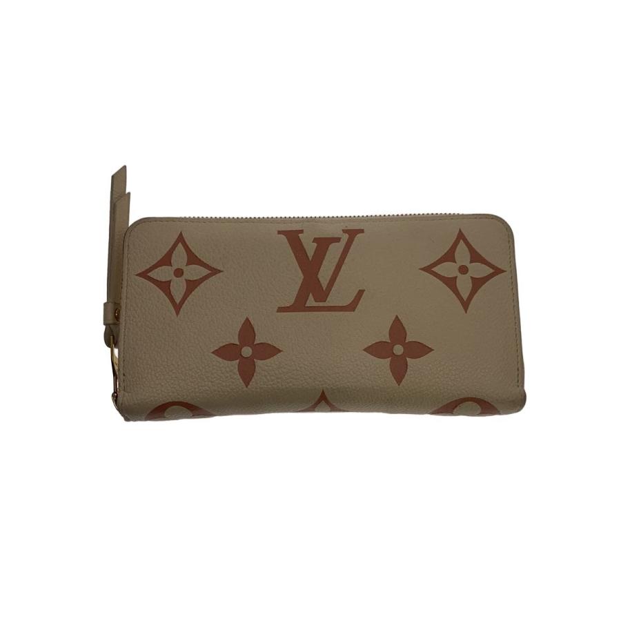 LOUIS VUITTON◇ジッピー・ウォレット_モノグラム・アンプラント_バイ