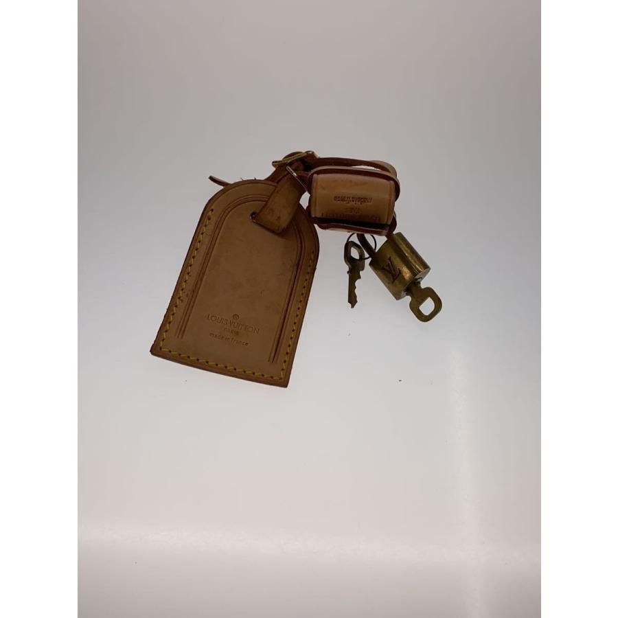 LOUIS VUITTON◇キーポル60_モノグラム・キャンバス/PVC/BRW