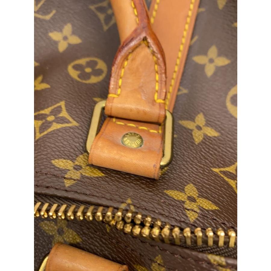 LOUIS VUITTON◇キーポル60_モノグラム・キャンバス/PVC/BRW