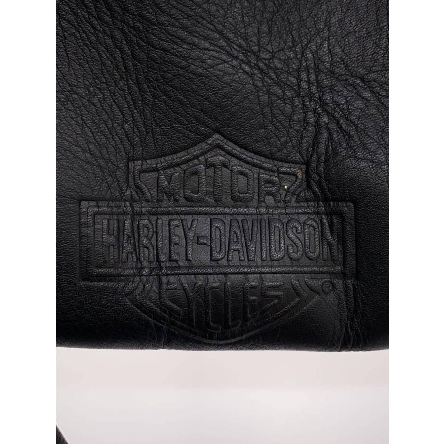 HARLEY-DAVIDSON ハーレーダビッドソン ボストンバック レザー 黒 HARLEY DAVIDSON◇ボストンバッグ/レザー/BLK// : セカンドストリート