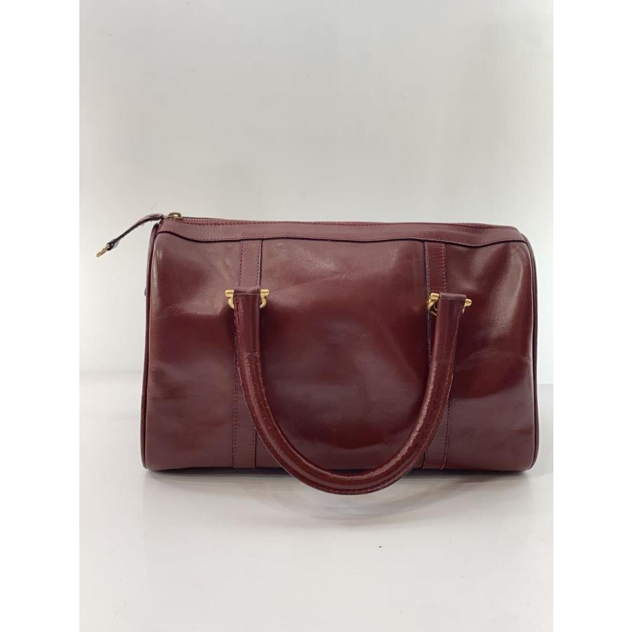 Cartier レザー ボストンバッグ Cartier◇ボストンバッグ/レザー/BRD : セカンドストリートYahoo!店