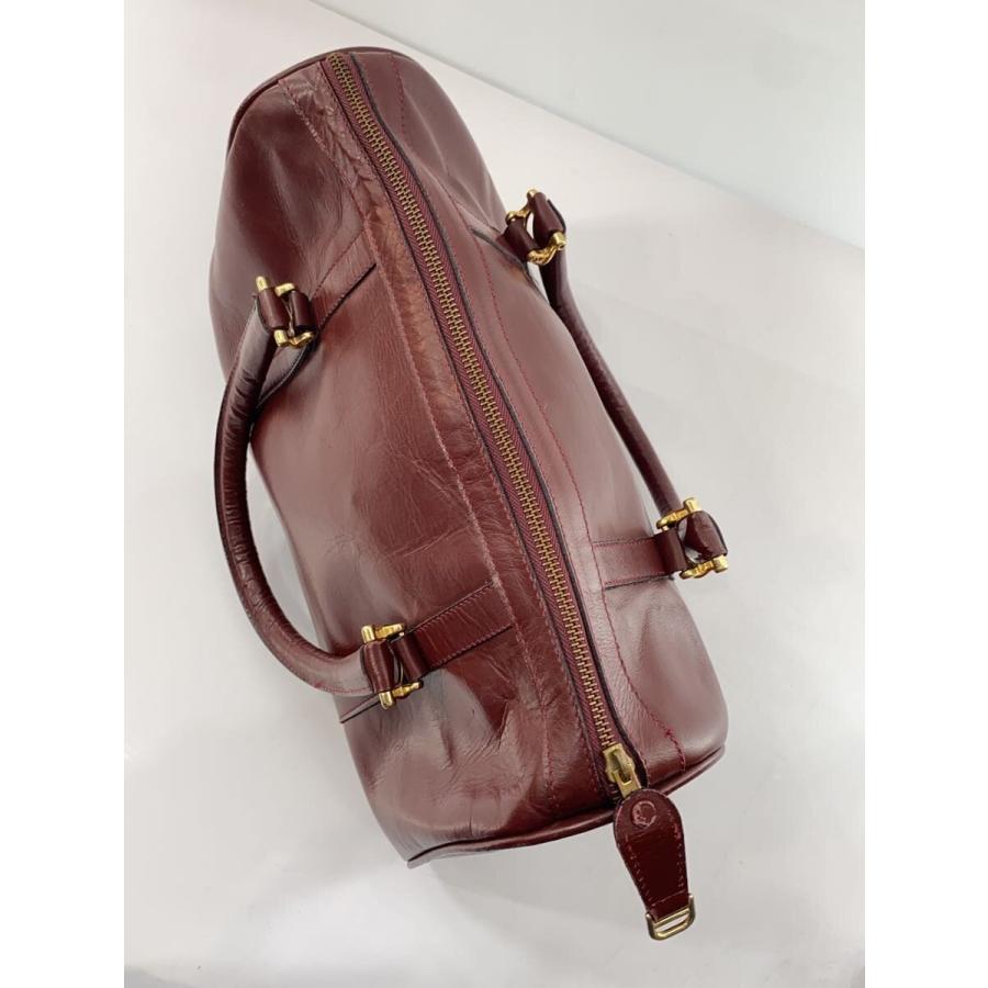 Cartier レザー ボストンバッグ Cartier◇ボストンバッグ/レザー/BRD : セカンドストリートYahoo!店