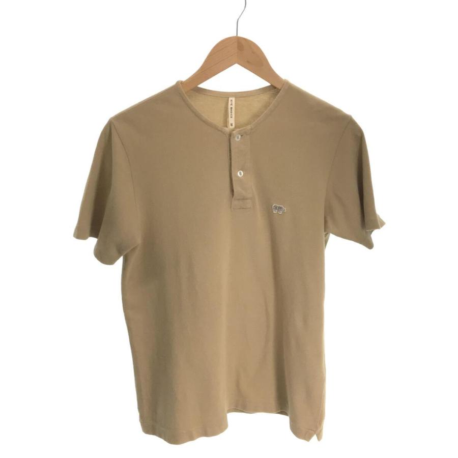 SCYE BASICS◆ヘンリーネックポロシャツ/38/コットン/CML :2319930933844:セカンドストリートYahoo!店 - 通販 -  Yahoo!ショッピング