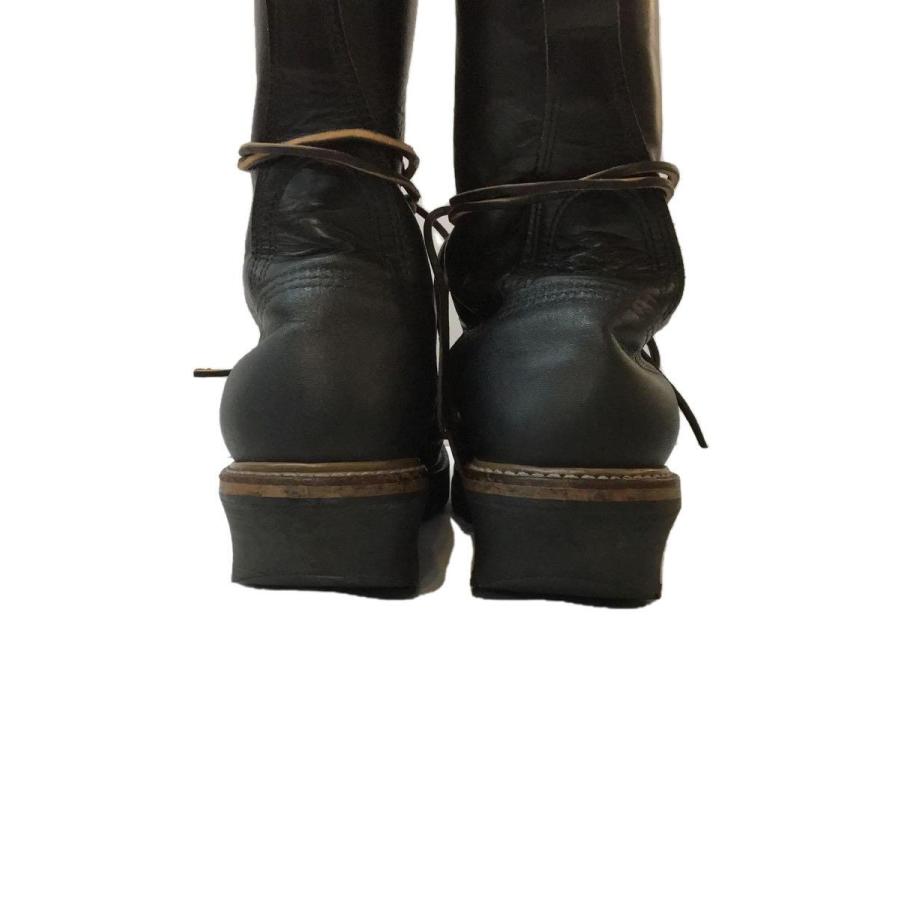 RED WING◇90s/ロガーブーツ/USA製/26cm/BLK/レザー/PT91 RED WING◇90s/ロガーブーツ/USA製/26cm/BLK/レザー/PT91