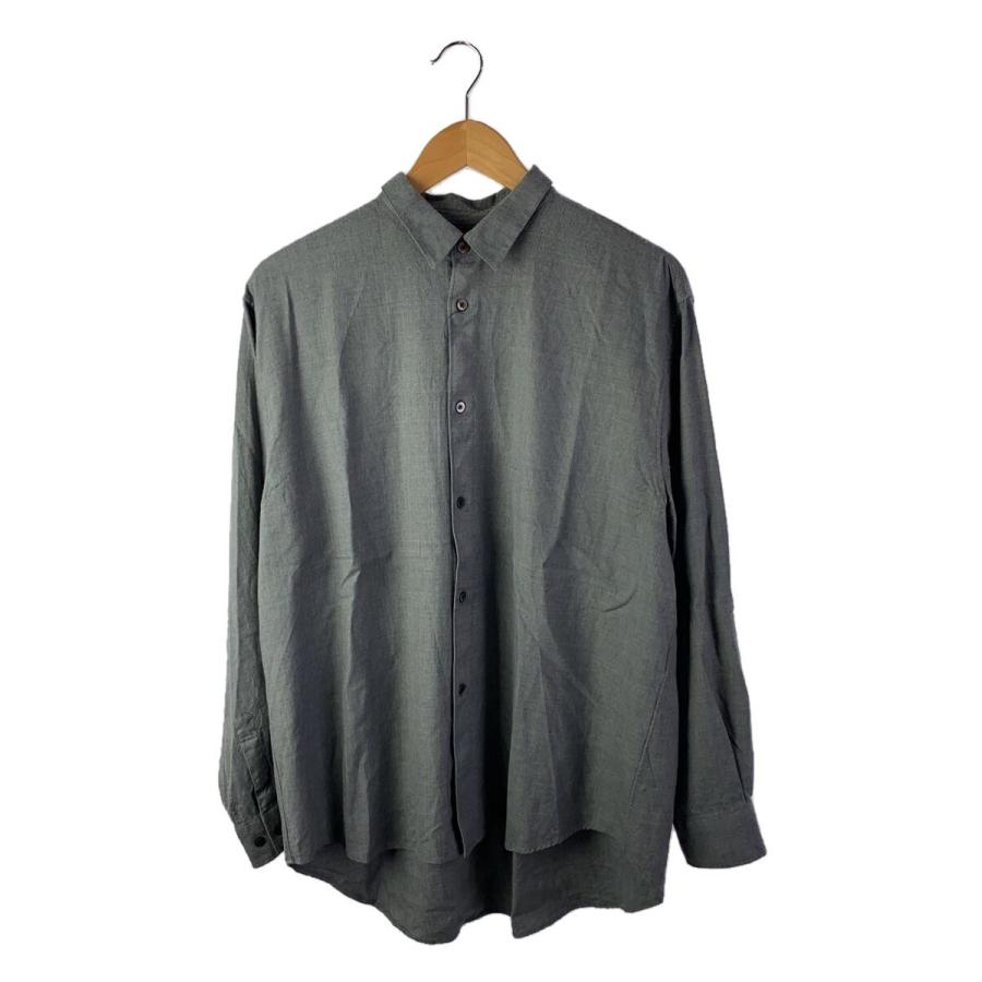 MB◇ハイエンド尾州ウールシャツ/L/GRY/HBW003// : セカンド MB◇ハイエンド尾州ウールシャツ/L/GRY/HBW003// : セカンド