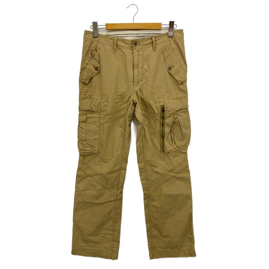 POLO RALPH LAUREN◇90s/カーゴパンツ/33/コットン/BEG/RL-067