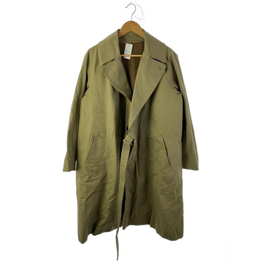 COMOLI◇17AW/コットンギャバタイロッケンコート/1/コットン/KHK/L03