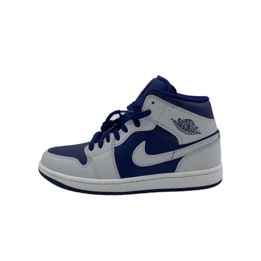 NIKE◇NIKE AIR JORDAN 1 MID BLUE VOID/26cm/NVY/DQ8426-403