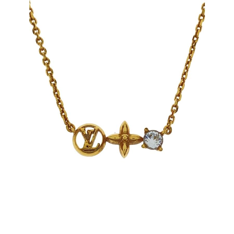 LOUIS VUITTON◇コリエ・プティルイ/--/GLD/トップ有/レディース