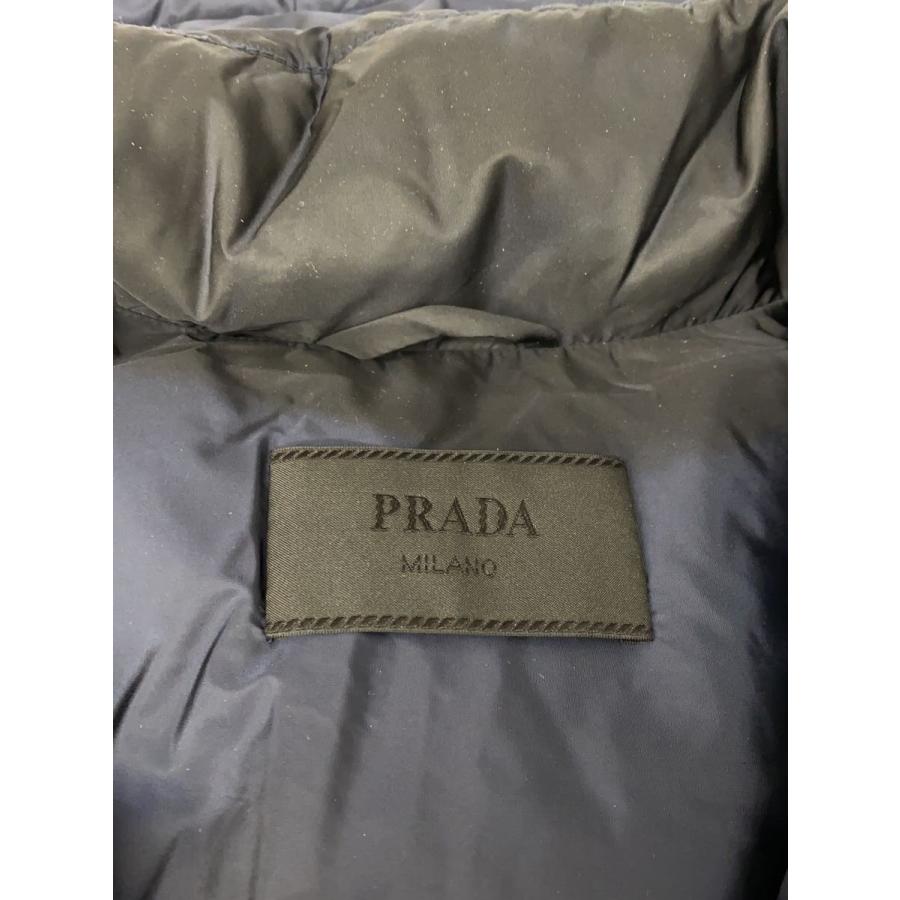 PRADA◇ダウンベスト/48/ナイロン/NVY/無地/sgj191 r132 q04