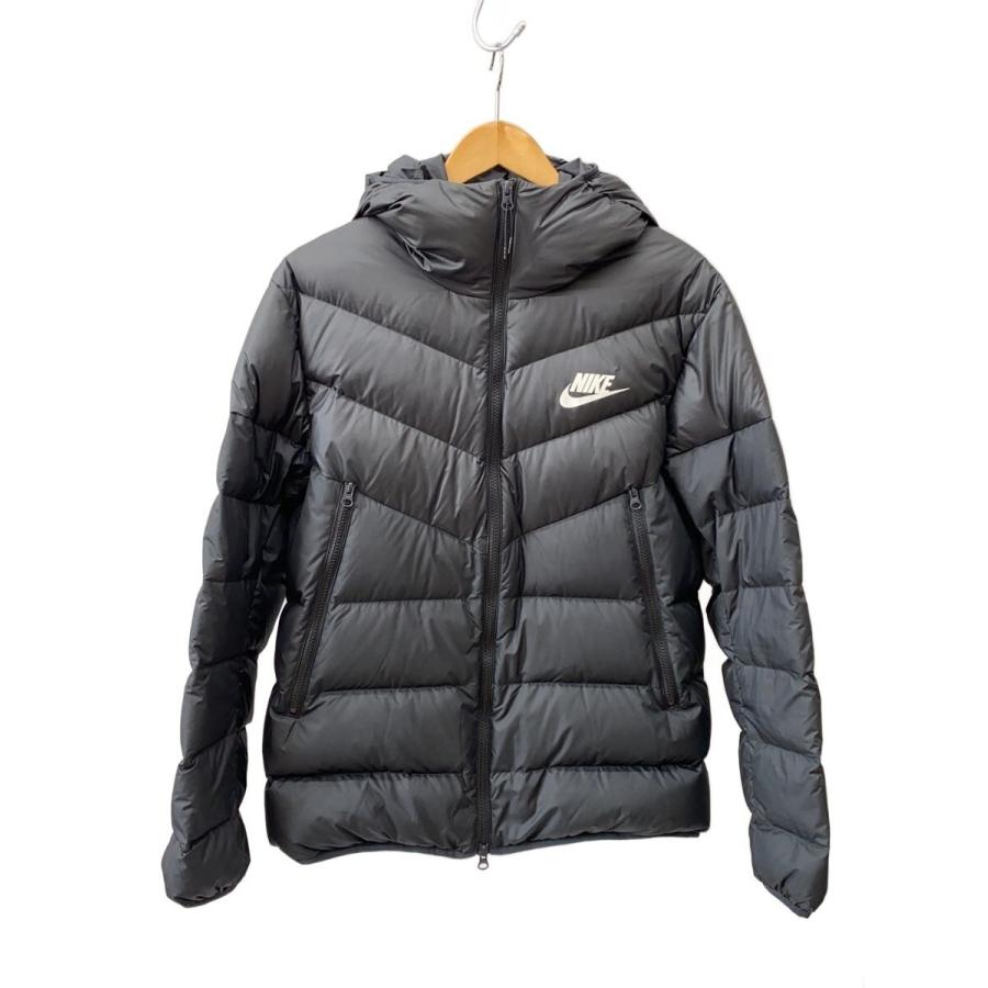 NIKE◇ダウンジャケット/XL/ポリエステル/BLK// : セカンドストリート 