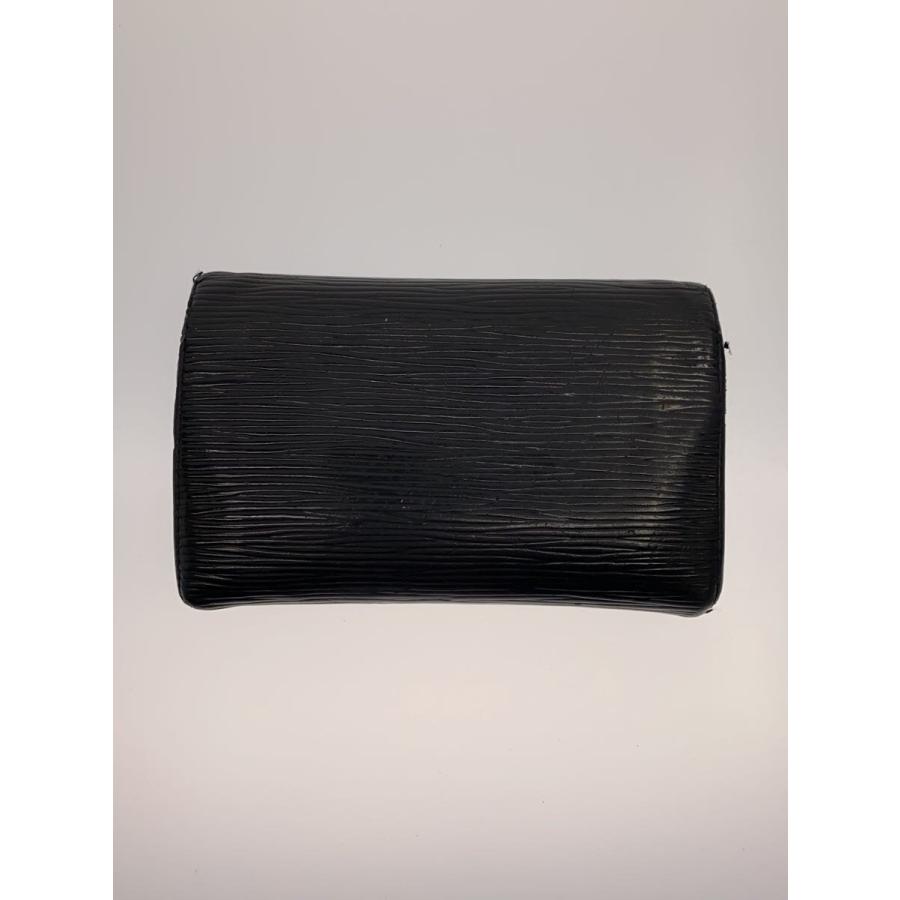 LOUIS VUITTON◇2つ折り財布/レザー/BLK/メンズ LOUIS VUITTON メンズ