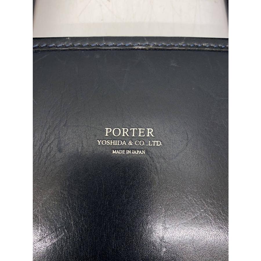 PORTER◆ブリーフケース/レザー/NVY//_4