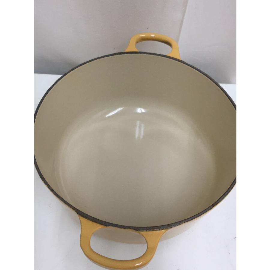 LE CREUSET◇ココットロンド 鍋 サイズ:22cm フランス : 2319950983294