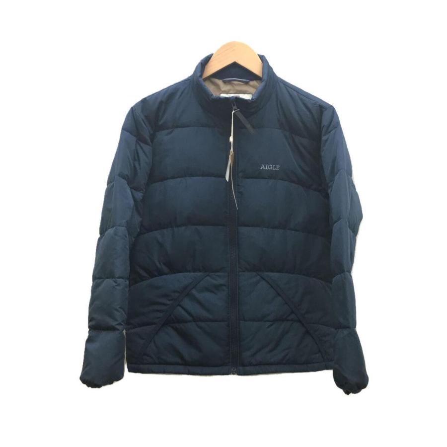 AIGLE◇ダウンジャケット/S/ポリエステル/8504-68600/BLU AIGLE◇ダウンジャケット/S/ポリエステル/8504-68600/BLU