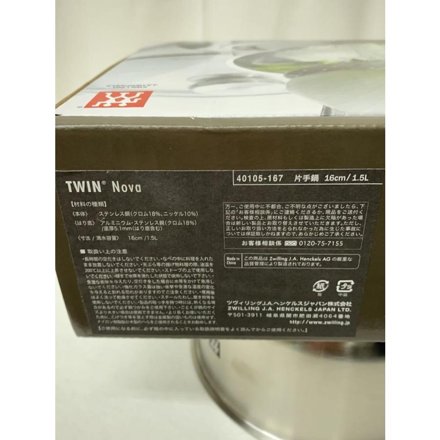 Zwilling J.A. Henckels◇TWIN Nova/片手鍋/調理器具その他/40105-167