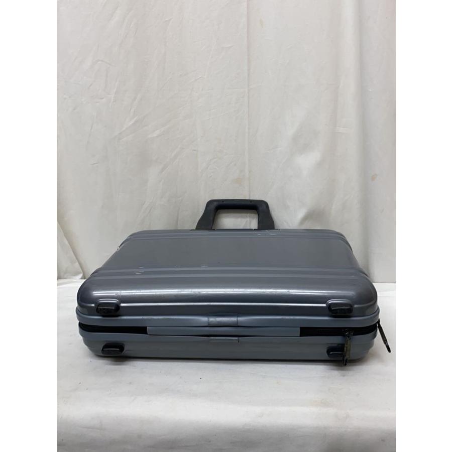 ZERO HALLIBURTON◇ラップトップアタッシュケース/GRY/ZW210-SI