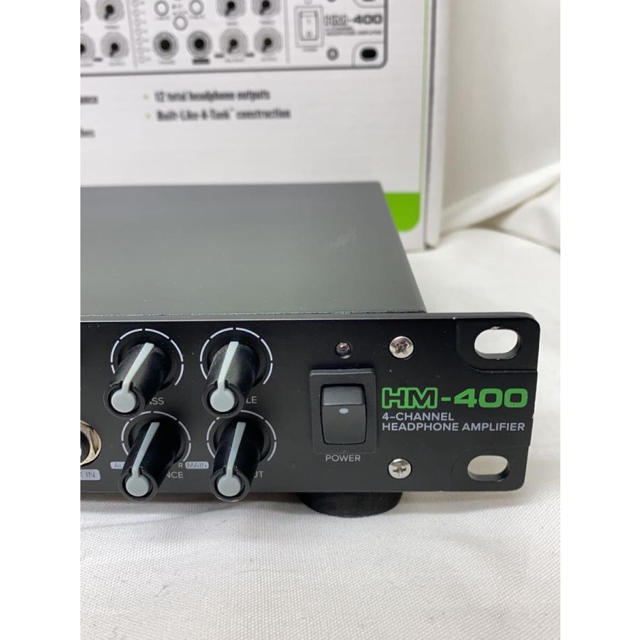 MACKIE◇4-CHANNEL HEADPHONE AMPLIFIERヘッドホンアンプ/HM-400