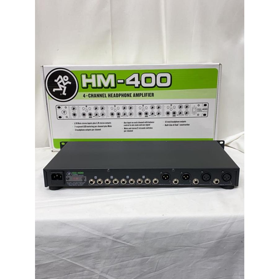 MACKIE◇4-CHANNEL HEADPHONE AMPLIFIERヘッドホンアンプ/HM-400